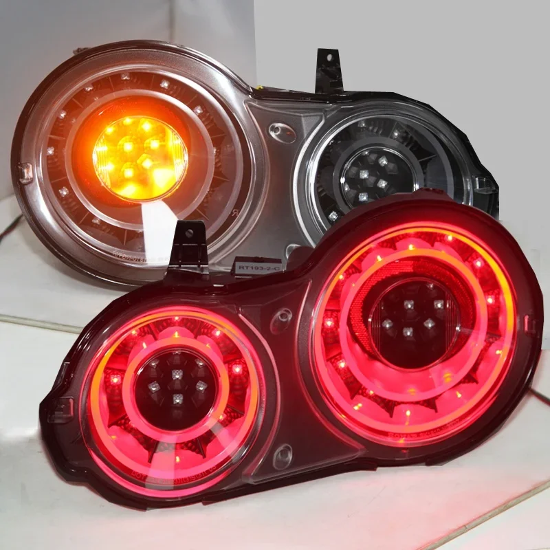 For NISSAN GT-R R35 GTR R35 LED Tail Lamp Black Housing SN