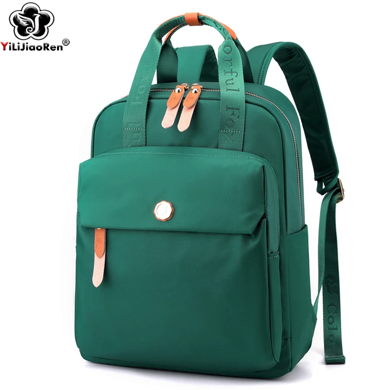 Waterproof Nylon Backpacks Women Fashion Travel Knapsack Large Capacity School Backpack for Teenage Girl Laptop Bagpack Female