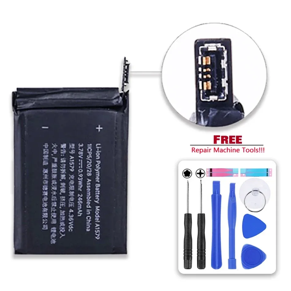 Battery for Apple Watch iWatch Series 1 2 3 Series1 S1 Series2 S2 Series3 S3 S 1 2 3 42mm 38 Mm GPS LTE Bateira Batterie