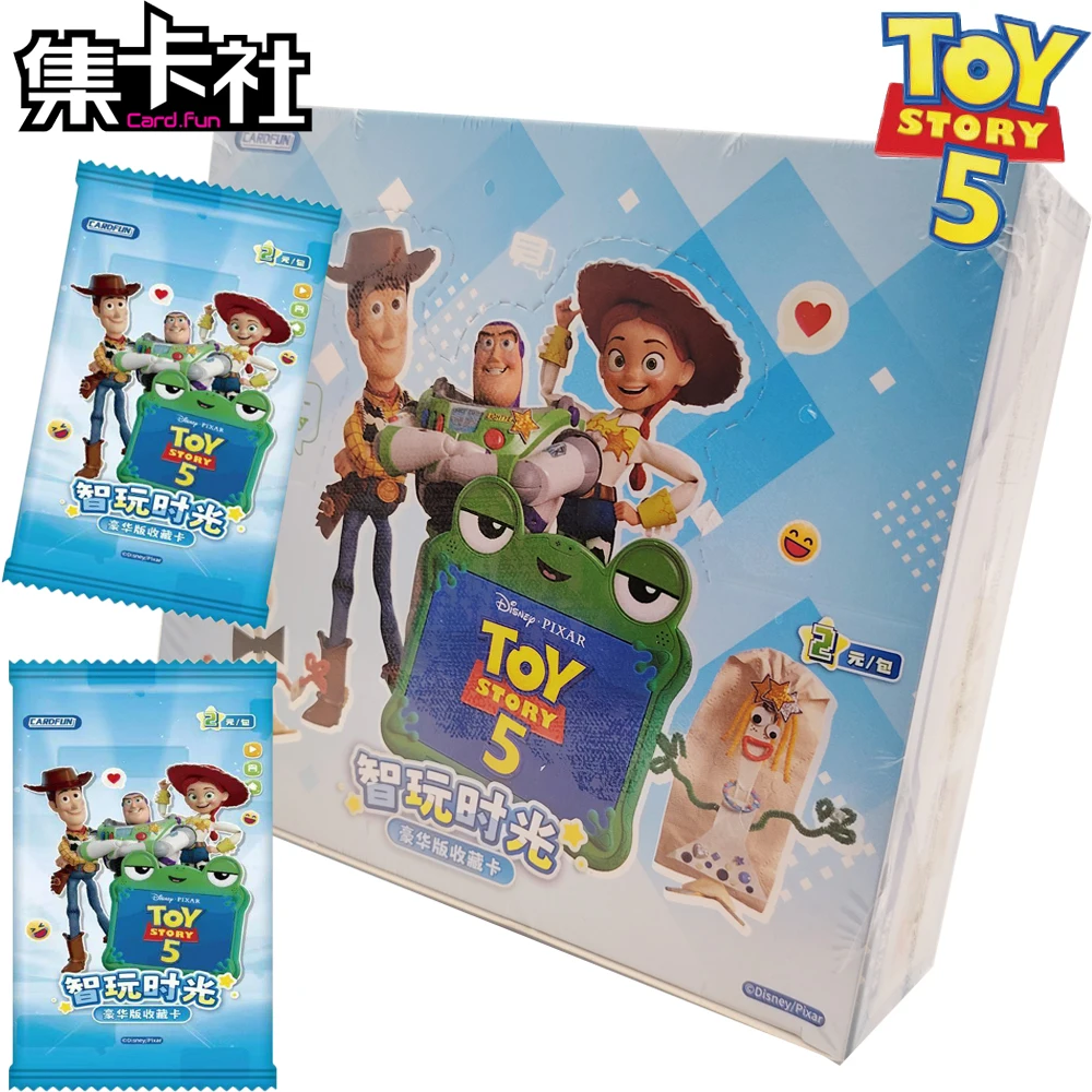 

New Genuine CARD.FUN Movies Toy Story 5 Collection Card Woody‌ Buzz Lightyear Jessie‌ Popular Q-version Character Cards Gifts