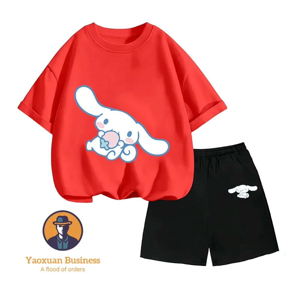 conjunto-de-verao-em-algodao-com-ziper-da-sanrio-company-ltd-para-criancas-de-2-a-14-anos-estampa-de-desenho-animado-grande-venda-para-meninos-e-meninas
