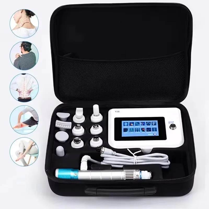 

Portable Electromagnetic Shockwave Therapy Machine - Pain Relief & Body Relaxation Physiotherapy Massager