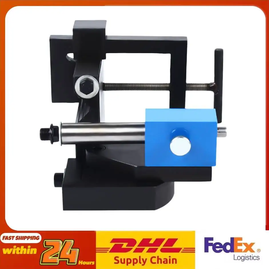 PNM1-1/2 Inches Tube Notcher Manual Pipe Cutter with Hand Drill and 2-axis Adjustable Pipe Clamp Applicable to All CNC Machining