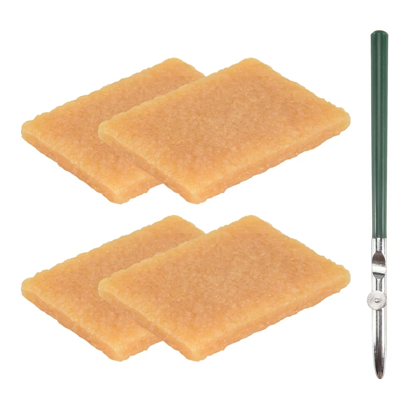 Art Ruling Pen Set, Masking Fluid Pen With 4 Pieces Glue Residue Eraser For Applying Masking Fluid Line Work