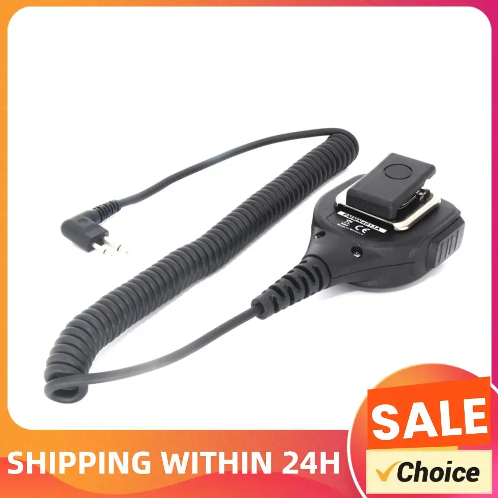 

PMMN4013A Remote Speaker Microphone Weatherproof Two Way Radio 2-Pin Shoulder Walkie Talkie Parts Accessories for Motorola Radio