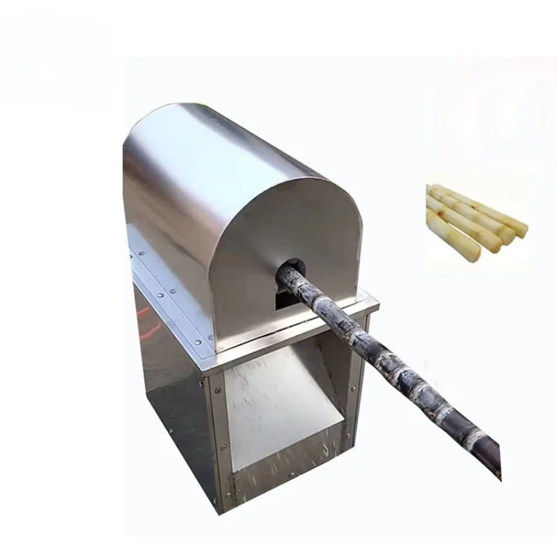 High-quality sugarcane peeling machine 65kg Minimum peeling sugarcane diameter 25mm