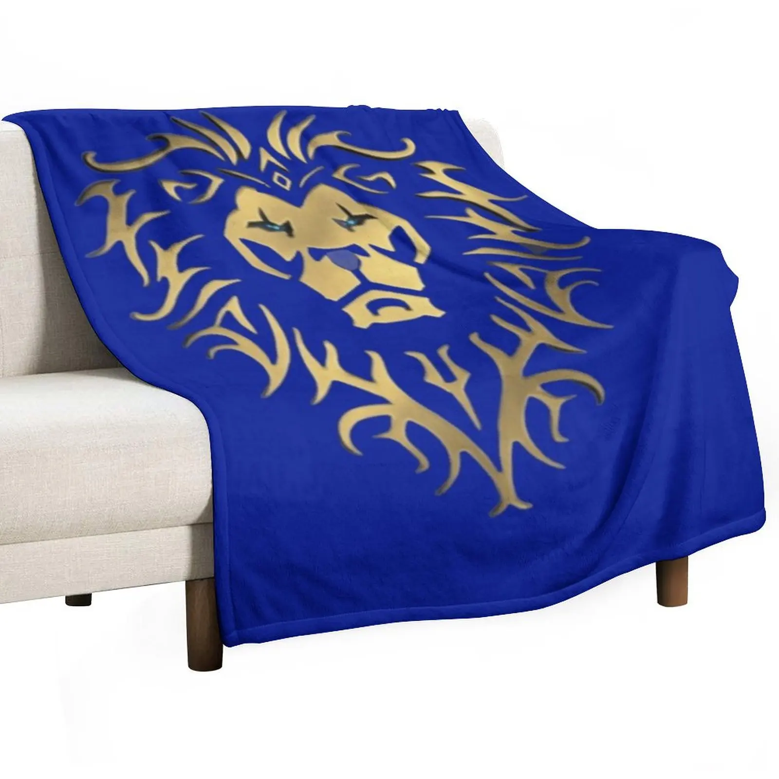 

Alliance logo of the game World of warcraft - WoW - Throw Blanket warm winter Warm Bed linens Flannel Blankets