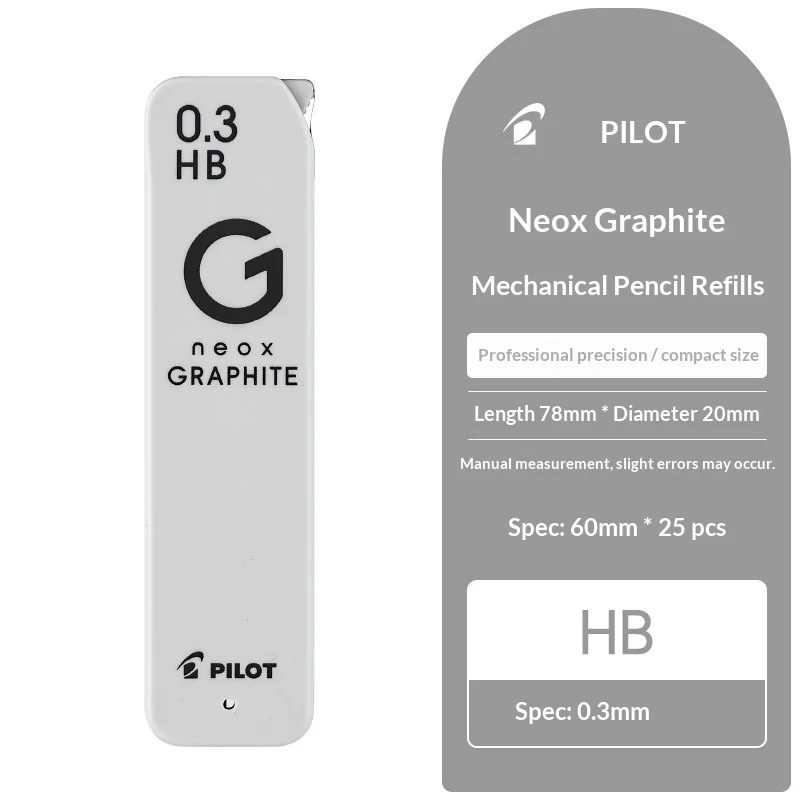 Japanese PILOT Neox Graphite Lead,Professional-Grade Graphite
