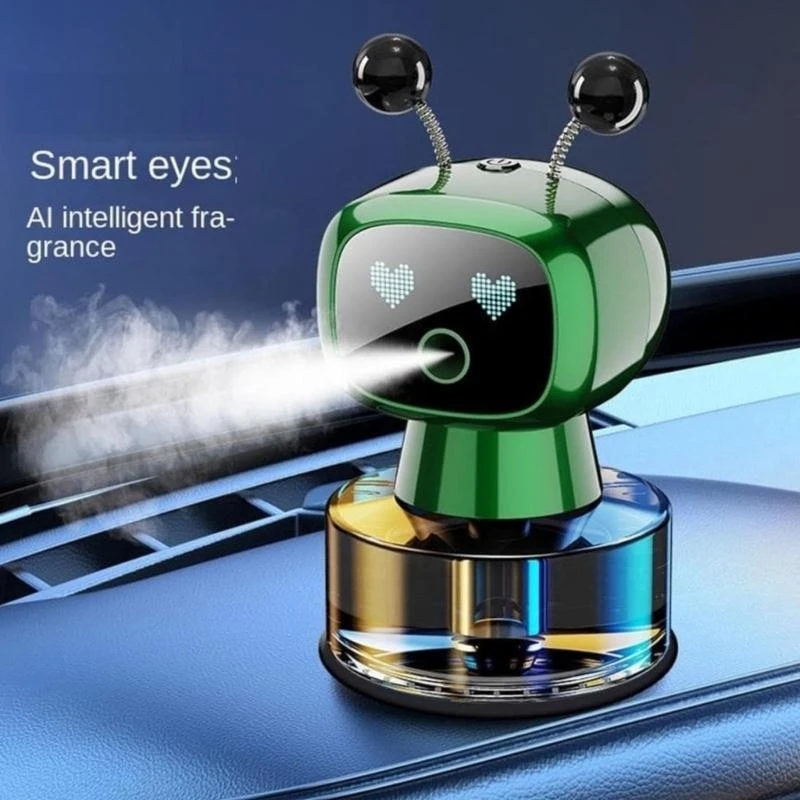 Fashionable Robot Car Air Freshener intelligent Robot Car Air Freshener Scent Diffuser - Image 4