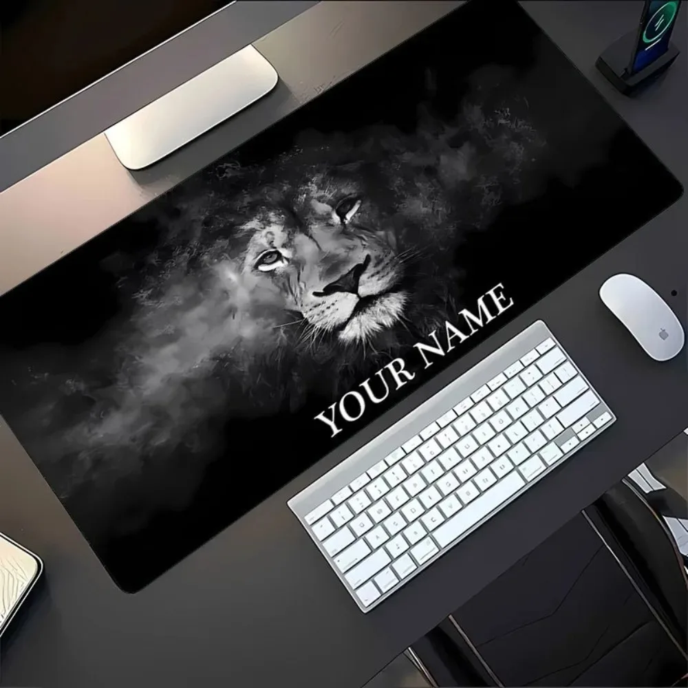 Personal Name Custom Sturdy Desk Mat, Long‑Lasting Non‑Slip Rubber Mouse Pad, Great Home Decor Gift for Office Gamers