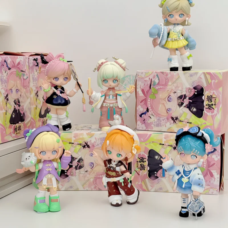 Auténtico SIMONTOYS Tangna Dongfang Overture estilo chino caja ciega juego de moda chica regalo decoración de escritorio nuevos regalos producto