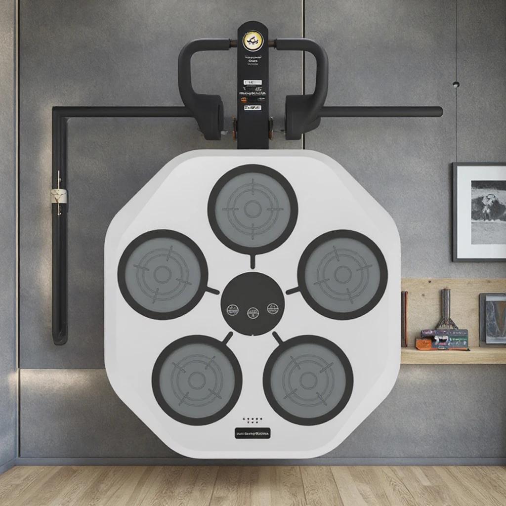 Punching Board, Wall-Mounted Boxing Target, Intelligent Training, Rhythmic Music, Sports Equipment, Home Gym, Fitness Workout