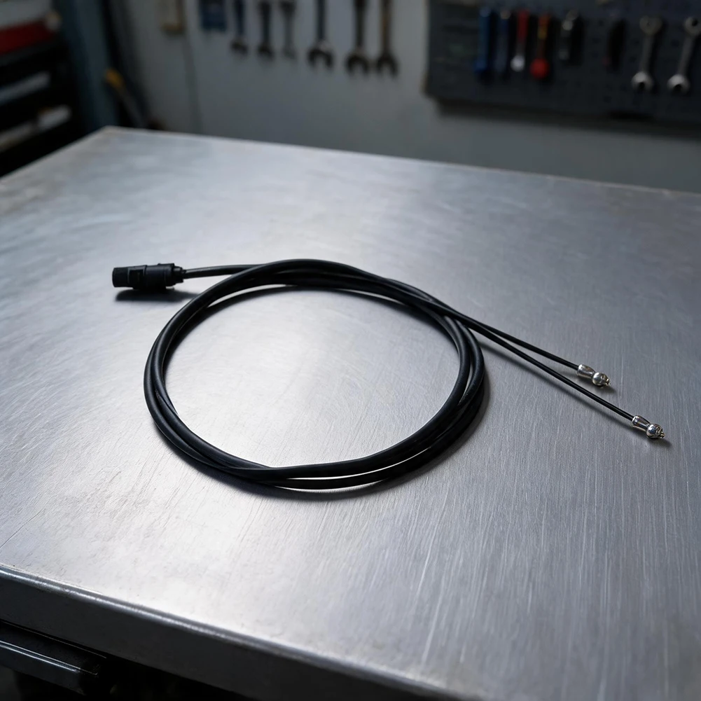 For Engine Hood Repair Hood Lock Release Cable Direct Replacement Part Plastic And Metal Build Front Vehicle Placement