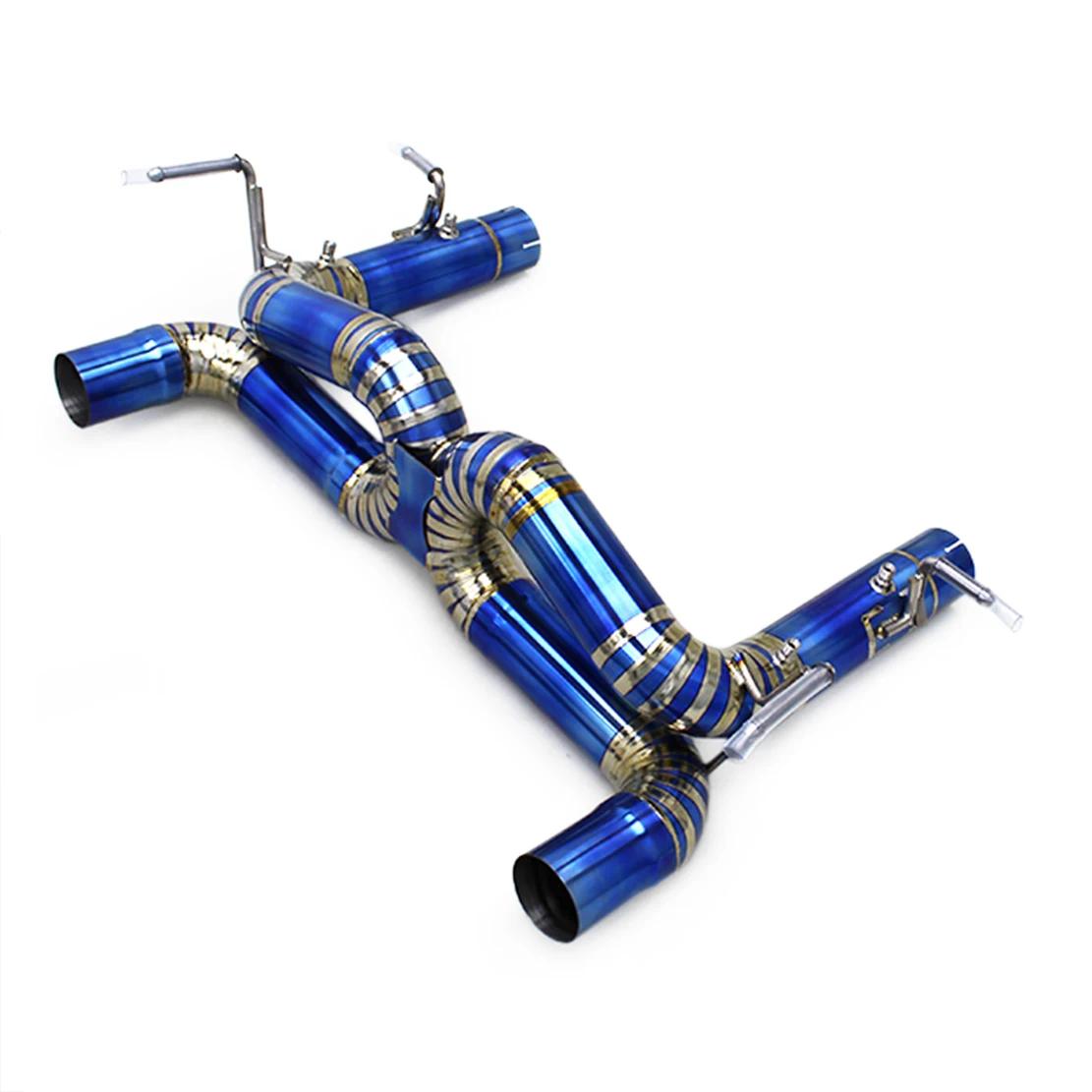 OEM Catback Exhaust Pies For Ferrari F8 Spider/Tributo V8 3.9T 2019+Titanium Straight Tube Modified Sounds