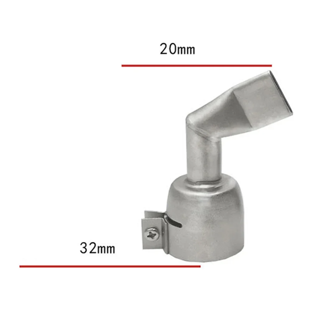 Imagem -06 - Bico de Solda com Ranhura Larga Angular de 10*5*5cm para Bocal de ar Quente Traic s Soprador de ar Acessórios de Soldagem Triangular