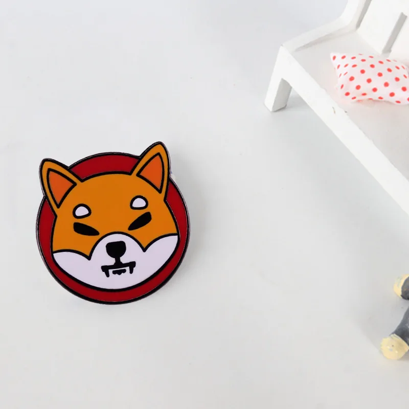 Cute Shiba Inu Brooch Pet Animal Accessories