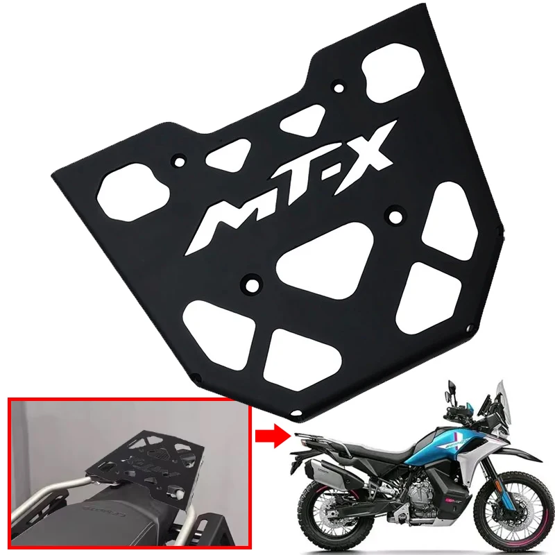 

Rear Luggage Carrier Rack Fit For CFMOTO 800 MT-X 800MT-X Explore 2024-2025 Accessories Motorcycle Rear Trunk Fixing Bracket