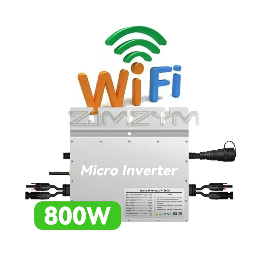 Micro Inverter SPD-800W Solar Grid Connected Inverter IP67 Household Balcony Small Power Station 14 X 2A input current