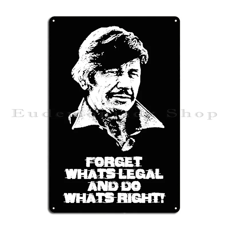 Charles Bronson Metal Plaque Wall Decor Wall Decor Custom Iron Living Room Tin Sign Poster