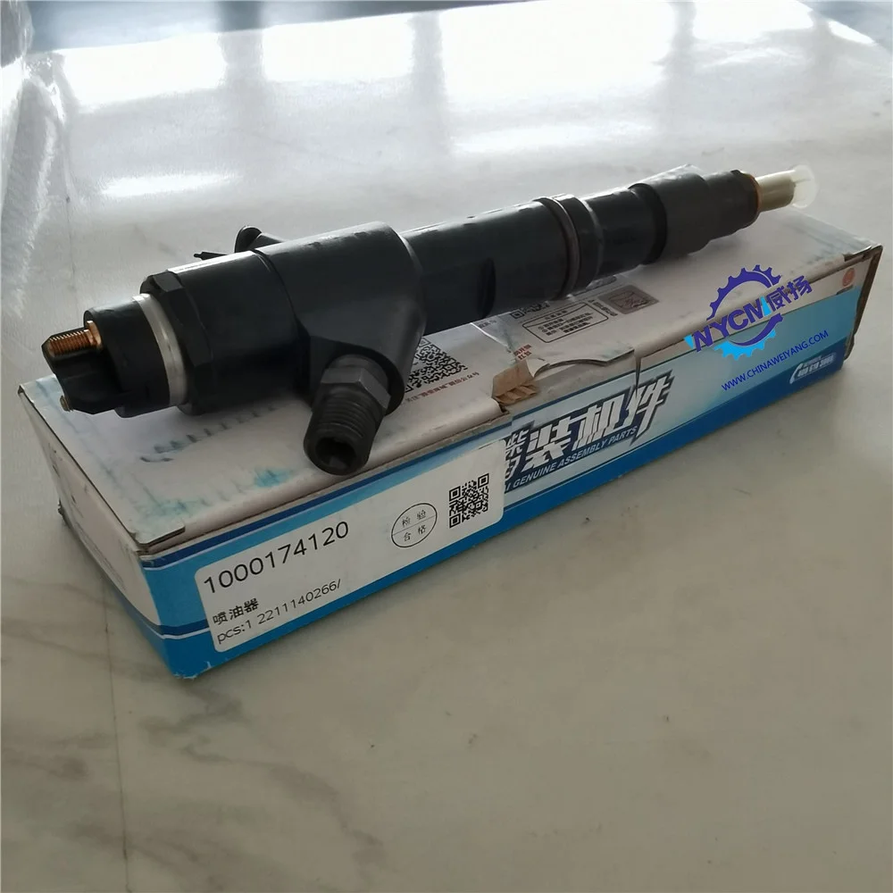 

Original Weichai Engine Part 1000174120 Fuel Injector For WP6G175E301
