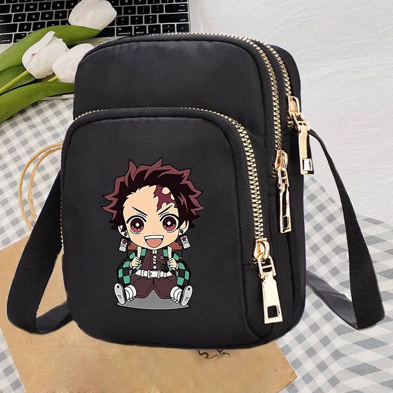 

Demon Slayer Anime Women's Fashion Crossbody Bag New Ins Popular Ladies Shoulder Bag Popular Cool Crossbody Handbags gifts 2024