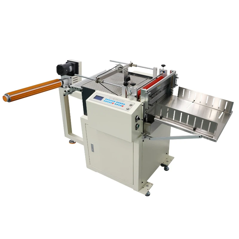 Automatic unwinding suction electric eye color tracking synchronous non-woven cutting machine Panel positioning slitting machine