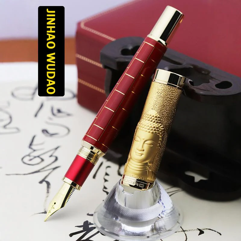 

Jinhao Enlightenment Premium Fountain Pen,Smooth Writing With EF/F/M Heartbeat Tip Ideal for Calligraphy,Practice,and Business