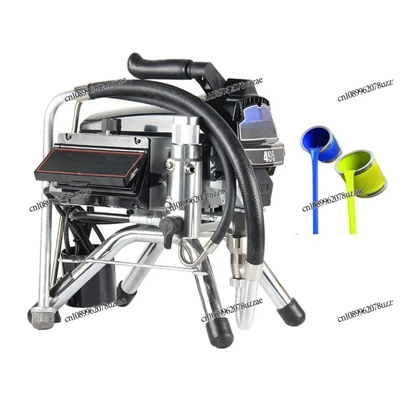 495 Professional Airless Spraying Machine Professional Airless Spray Gun Airless Paint Sprayer Painting Machine Tool 3000w 3L