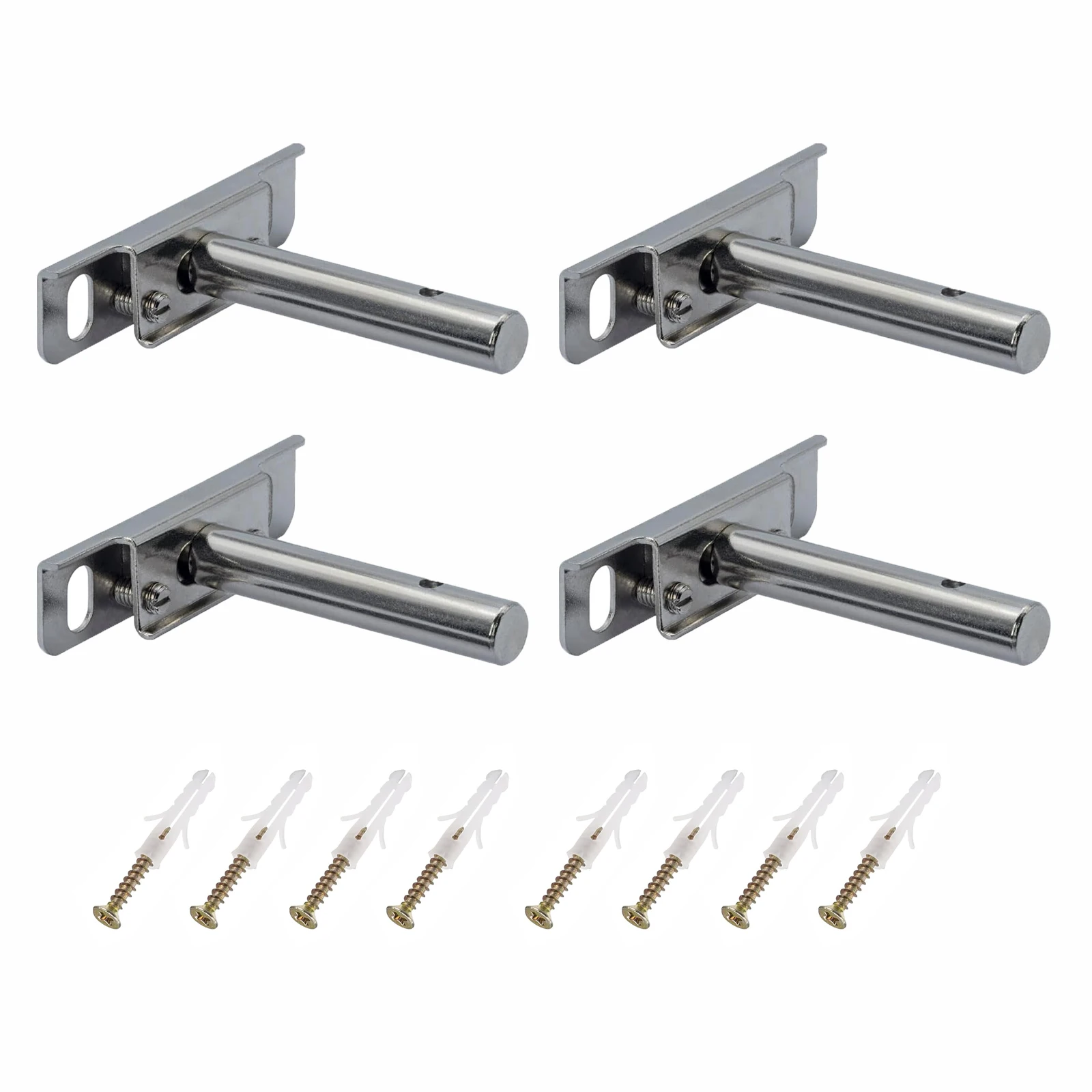 Heavy Duty Concealed Hidden Support Metal Brackets Wall Mount Shelf Storage Shelf Invisible Floating Shelf Furniture Hardware