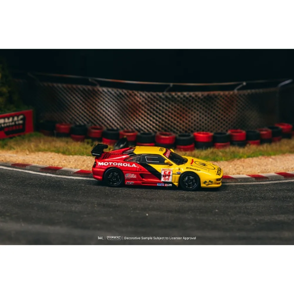 Tarmac Works 1:64 فيراري F355 سلسلة التحدي العالمي 2000 سبيكة قسط دييكاست نموذج سيارة لعبة قطعة عرض قابلة للجمع