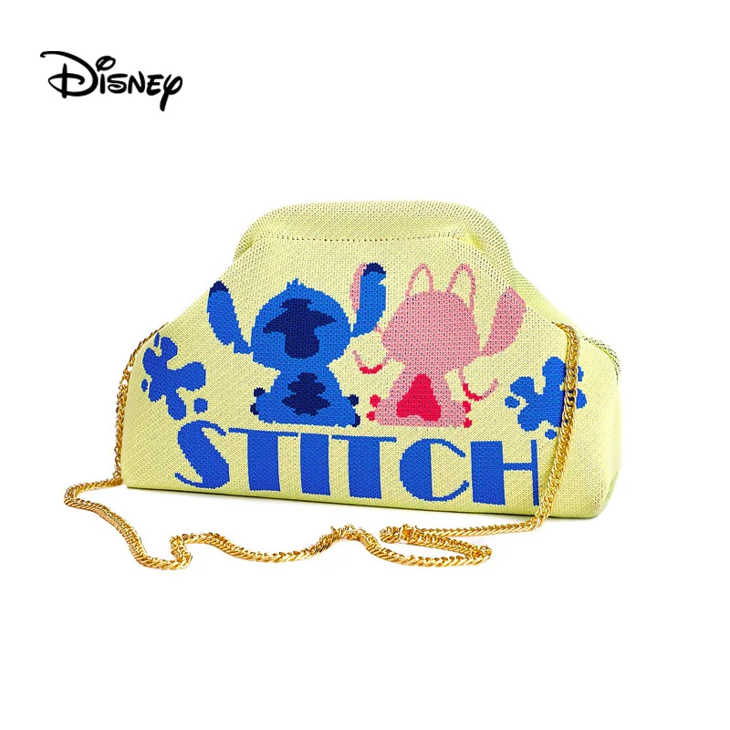 

Disney New Stitch Shoulder Crossbody Bag Large Capacity Clamp Bag