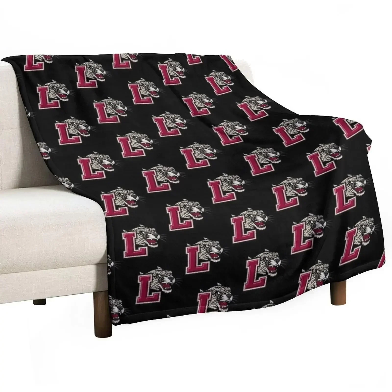 The Lafayette Leopards Throw Blanket Furry Flannel valentine gift ideas Blankets