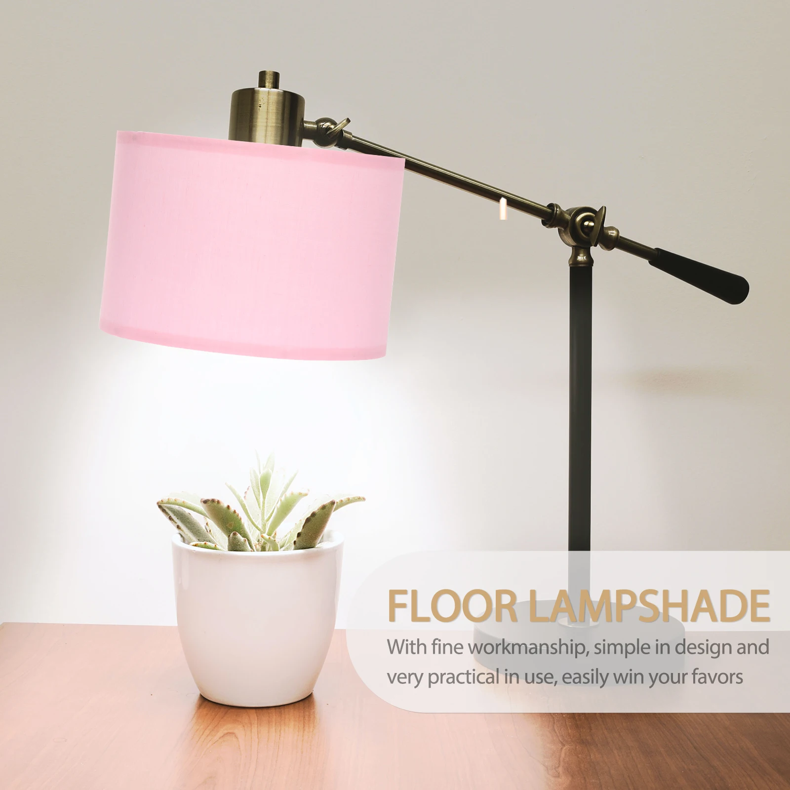 Wandkandelaar Retro Decors Voor Lampen Victoriaanse Vervanging Lampenkap Licht Bureau Accessoires Roze