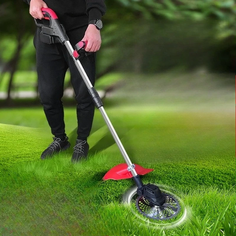 

Multifunctional rechargeable lithium battery brushless lawn mower, small household agricultural use, lawn mower lawn machine