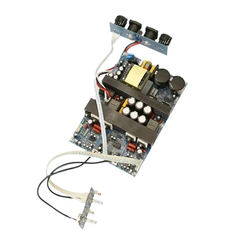 

HIFI Class D Amplifier Board LM3886 500W+500W Dual Channel Audio Amplifier High-Power Withvolume Adjustment-A98U