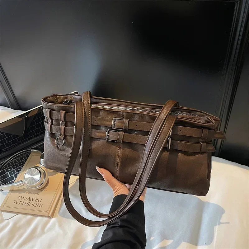 2025 New Women's Sweet Style Shoulder Bag - Chic High-Quality, Large Capacity & Multi-Pocket, Versatile for Underarm/Handheld