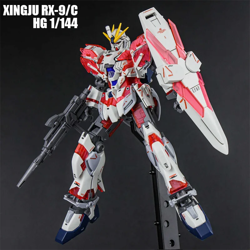 

In Stock XINGJU RX-9/C Narrative C-Packs Model HG 1/144 Assembly Model Kit Toys Action Figures Plastic Models Mecha Gifts