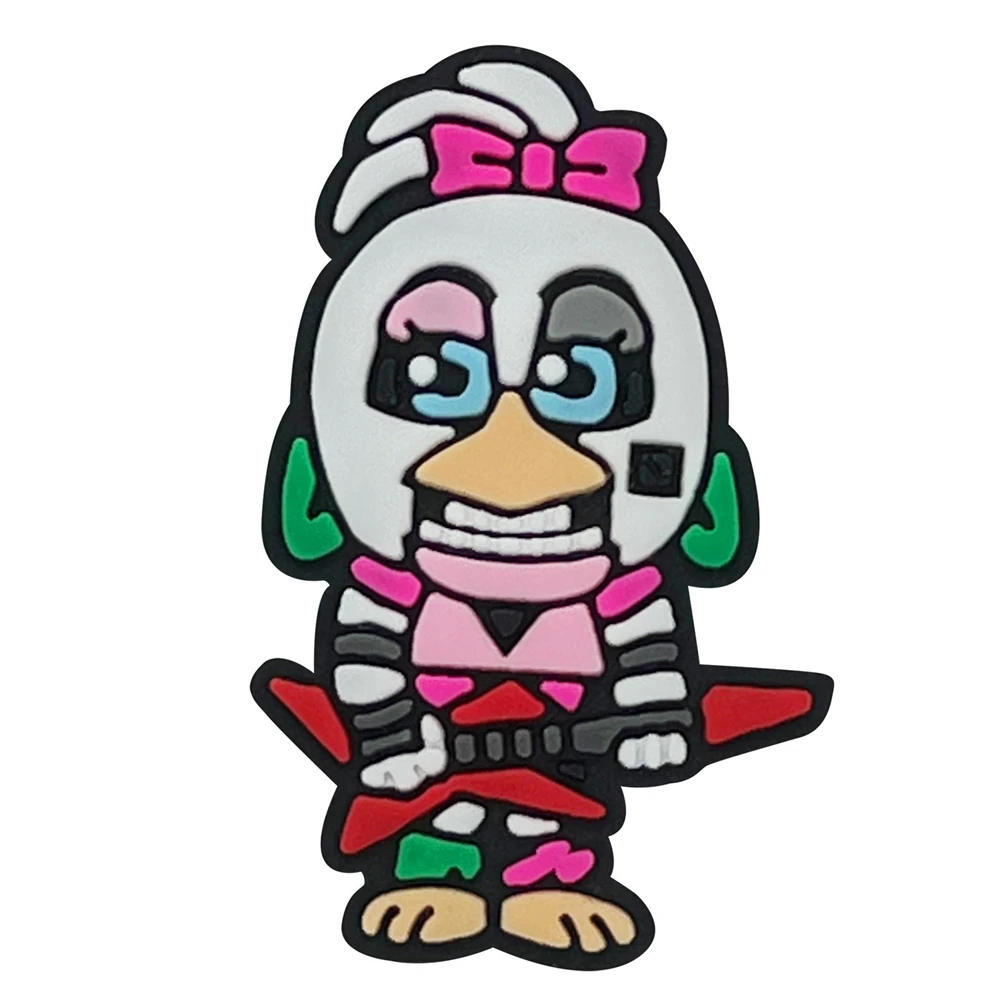 24 Stück Cartoon-Schuh-Charms, Anime-Charaktere, Comic-Clog-Sandalen-Schuh-Accessoires, Dekorations-Schnallen, passend für Armbänder, Freunde, Geschenke – Detail 11