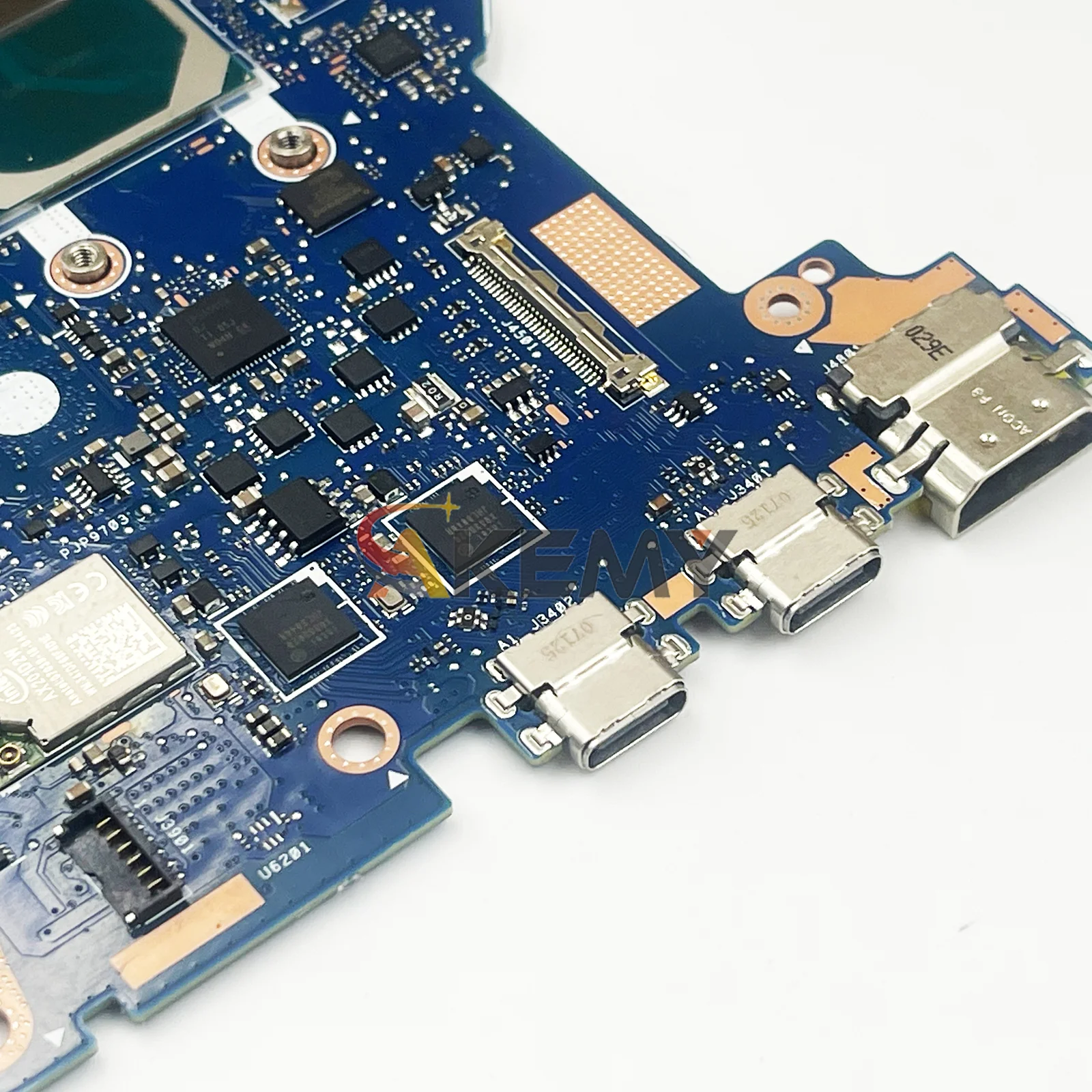 UX393JA carte mère d'ordinateur portable pour ASUS ZenBook UX3000J UX393JA UX393J carte mère pour ordinateur portable avec 10e génération I3 i5 i7 100% tests OK stk