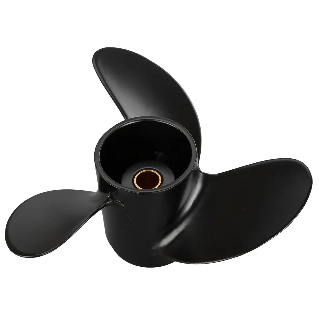

48-812950A02 7.8x8 Алюминиевый 3-лопастной гребной винт для подвесных моторов, черный, подходит для Tohatsu, Mercury, Nissan 4HP, 5HP, 6HP