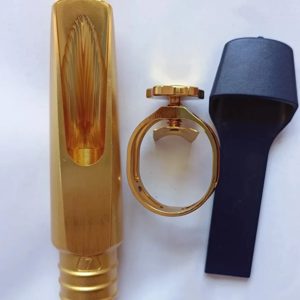 

New gold saxophone mouthpiece dragon beard inner hall tenor/alto saxophone mouthpiece musical instrument accessories