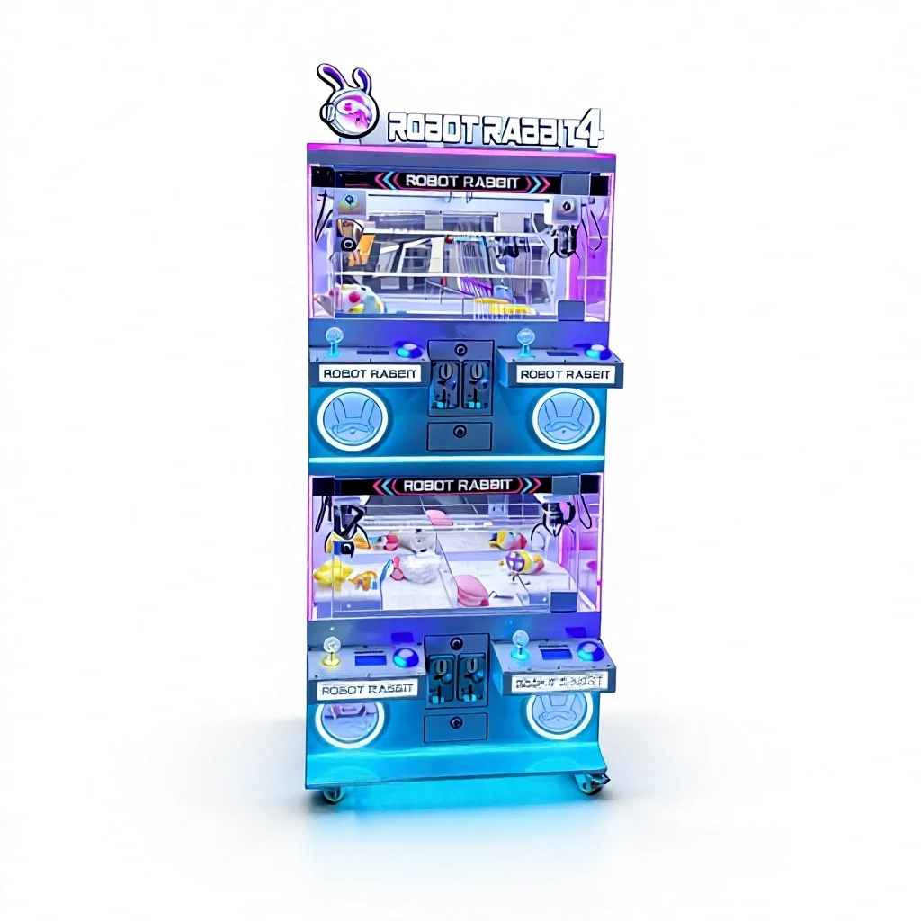 

Игровой автомат-кран для 4 игроков, премиум-класса, с монетоприемником, кнопками и джойстиком, на английском языке, питание 110/220В, гарантия 1 год