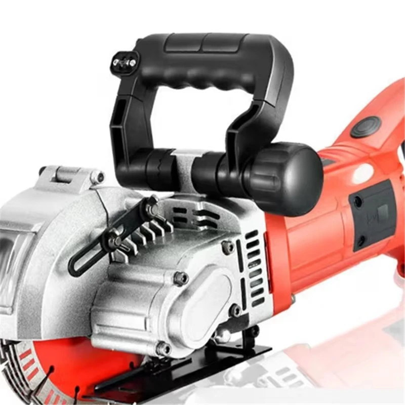 High Power Dustless Wall Line Groove Cutting Magic Tool One-Time Forming Grooving Machine Water Electricity Installation Engine