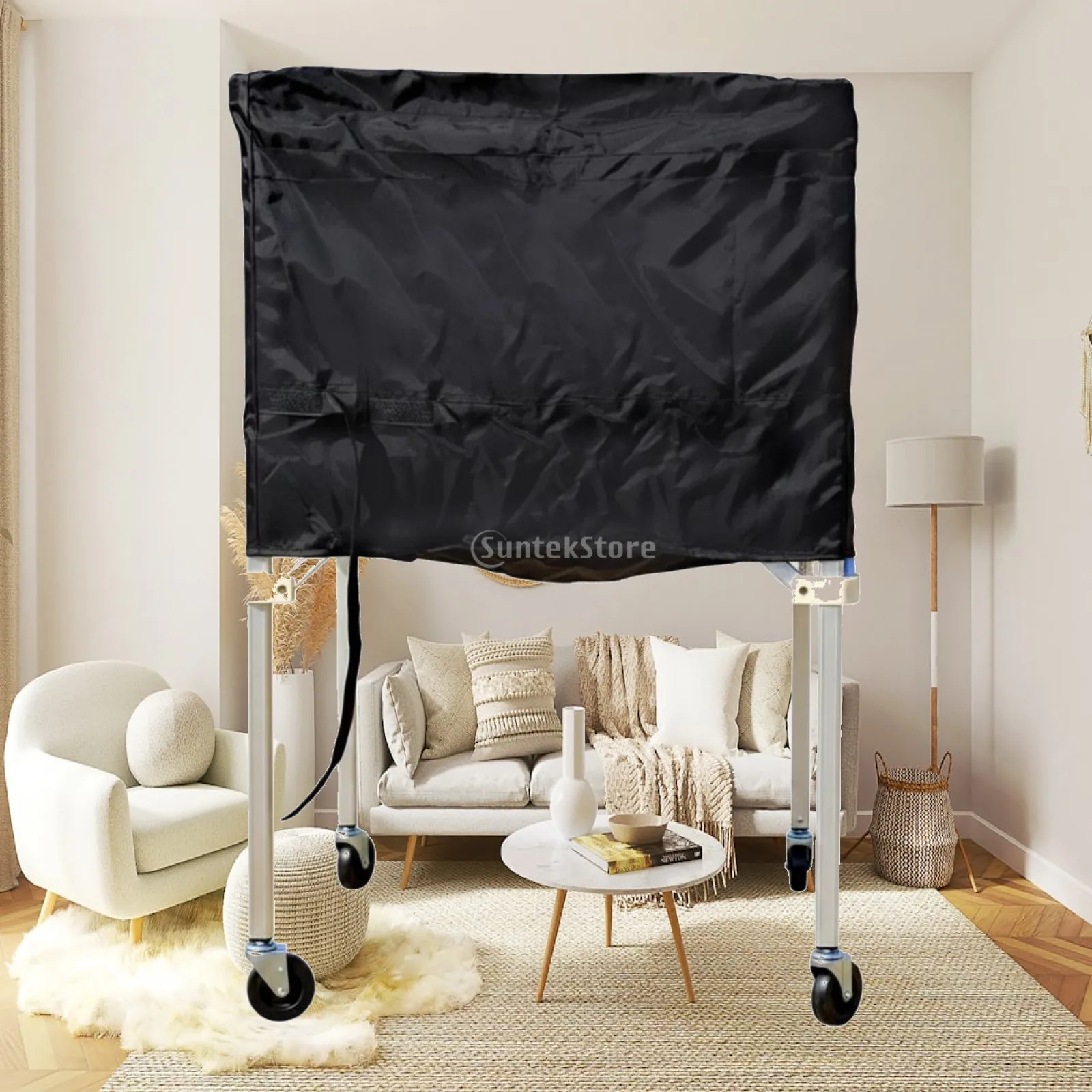 Foldable Ball Trolley Folding Ball Trolley Large Capacity for Coaches