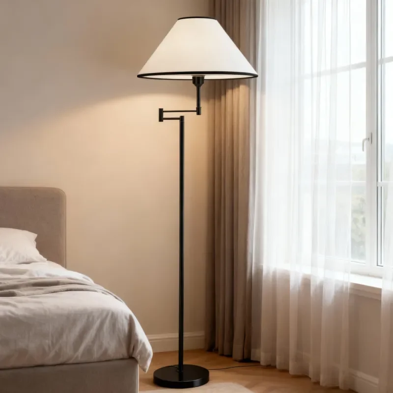 Ins Blogger's Modern and Simple Swing Arm Vertical Fishing Light Living Room and Studio Light Living Room Decoration Led Lamp