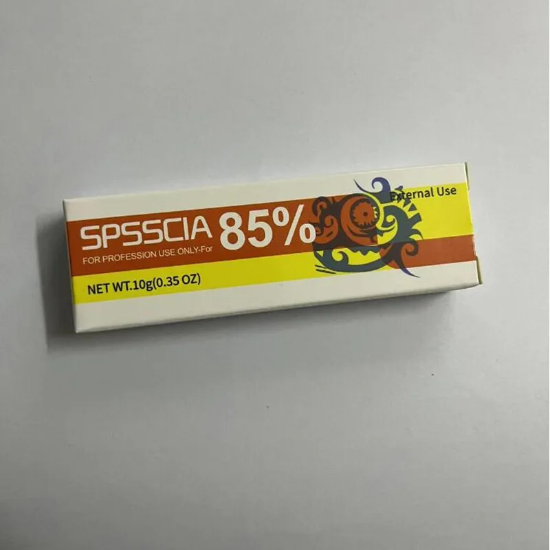 오리지널 85% SPSSCIA 타투 크림, 영구 메이크업 전, 마이크로블레이딩, 눈썹 입술, 10g