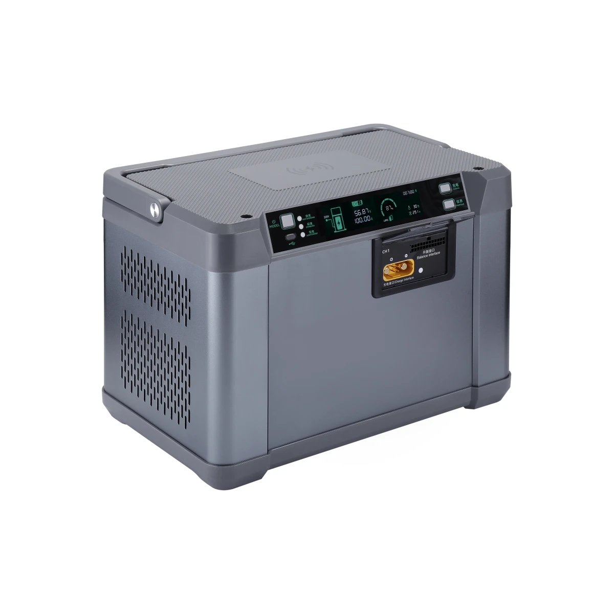 50A/3000W Intelligent Battery Charger 14S-20S Automatic Identification High Power for Car Motorcycle Boat