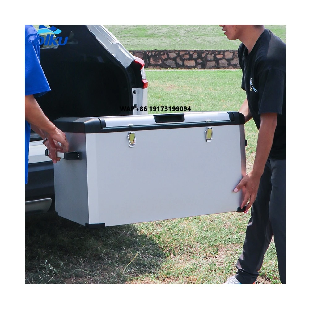 

Camping Fridge Freezer 12 Volt Refrigerator Freezers Quiet Large Portable Car Fridge Big Capacity 60L