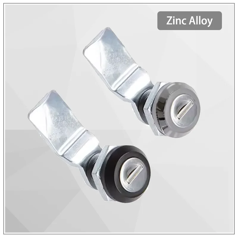 

Zinc Alloy Rotating Tongue Lock Outdoor Waterproof Mechanical Equipment Cabinet Door Round Head Cylindrical Lock
