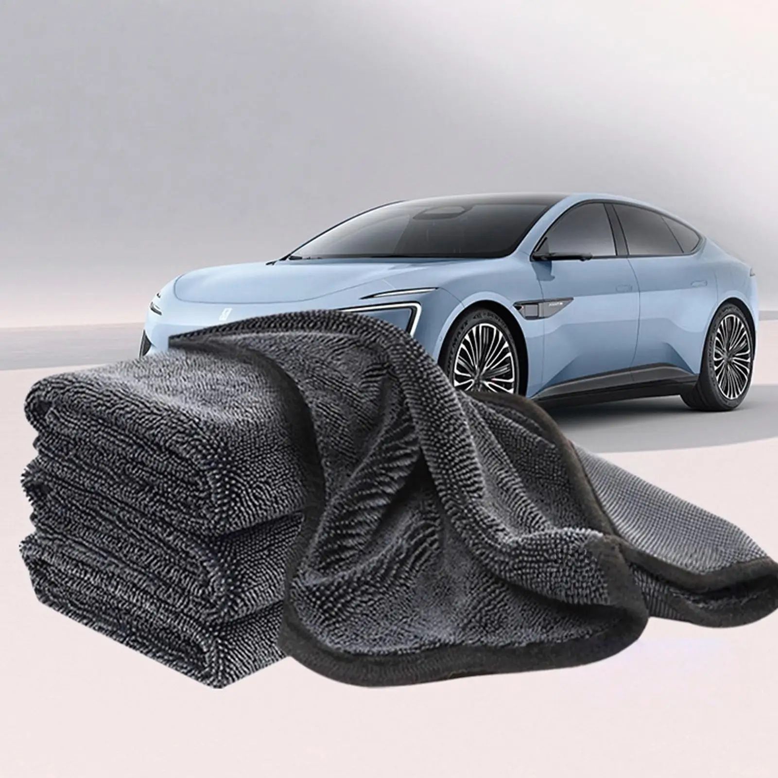 Car Wash Towels Super Absorbent Large Scratch Free Car Wash Drying Towels Rags For SUV RV Sedan Automotive Motorcycle Boat